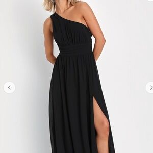 Womens One Shoulder Lulu Dress L